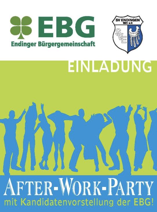 After-Work-Party des SVE mit der EBG